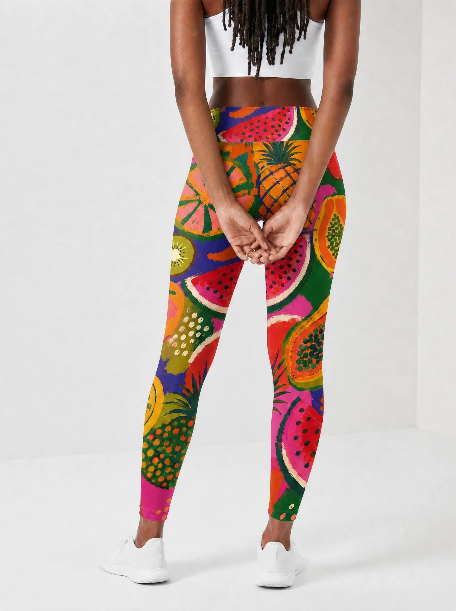 "Matunda" Leggings — back view on model