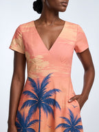 "Machweo" Short Sleeve Maxi Dress