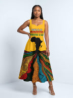 "Mzizi" Corset Dress