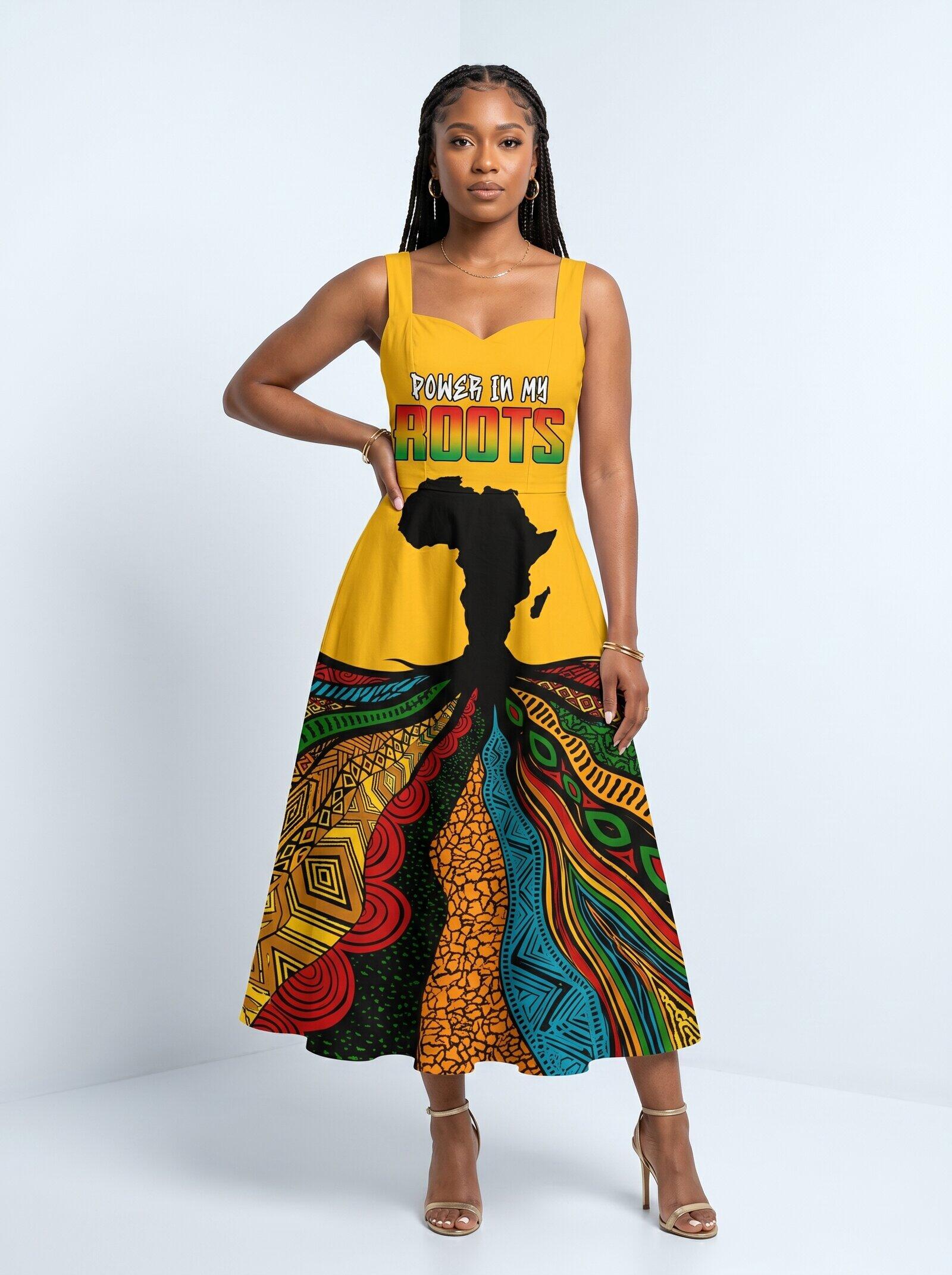 "Mzizi" Corset Dress