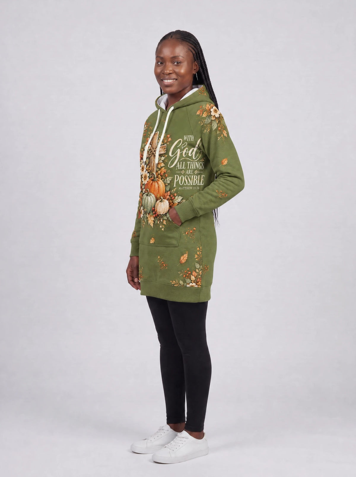 "Uwezo" Hoodie Dress