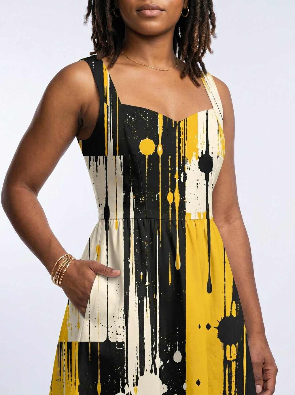 "Mvua" Corset Dress