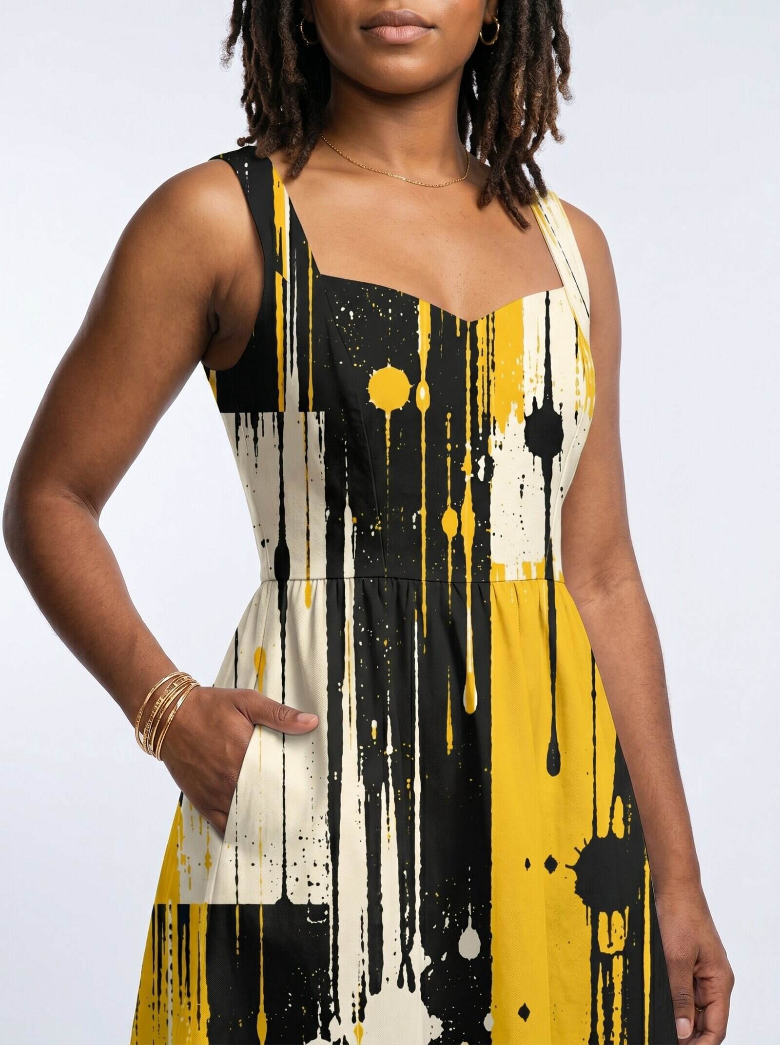 "Mvua" Corset Dress