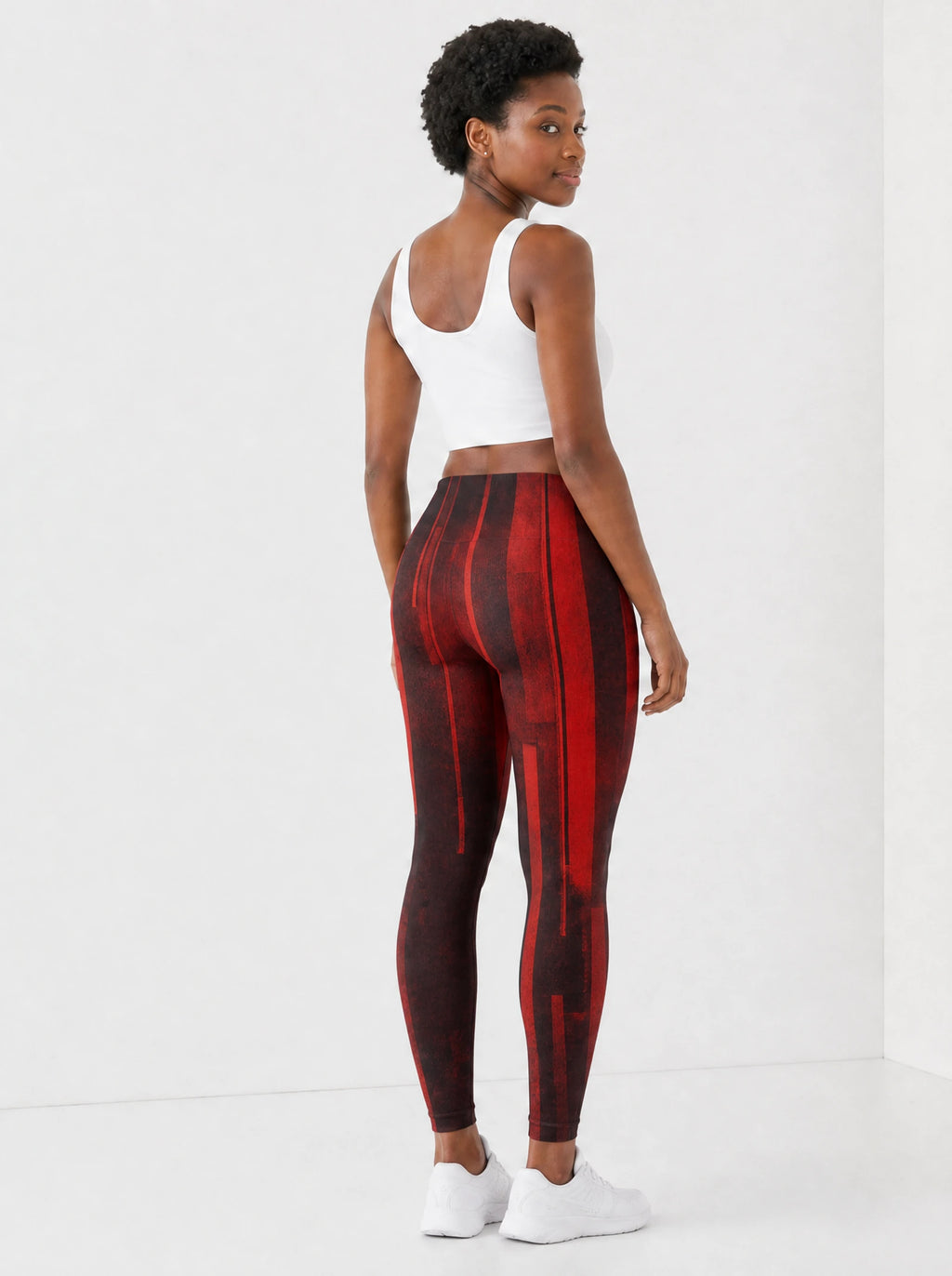 "Asante" Leggings — back view on model