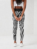 "Punda" Leggings — back view on model