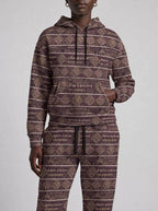"Tabaka" Plum Gold Hoodie & Jogger Set