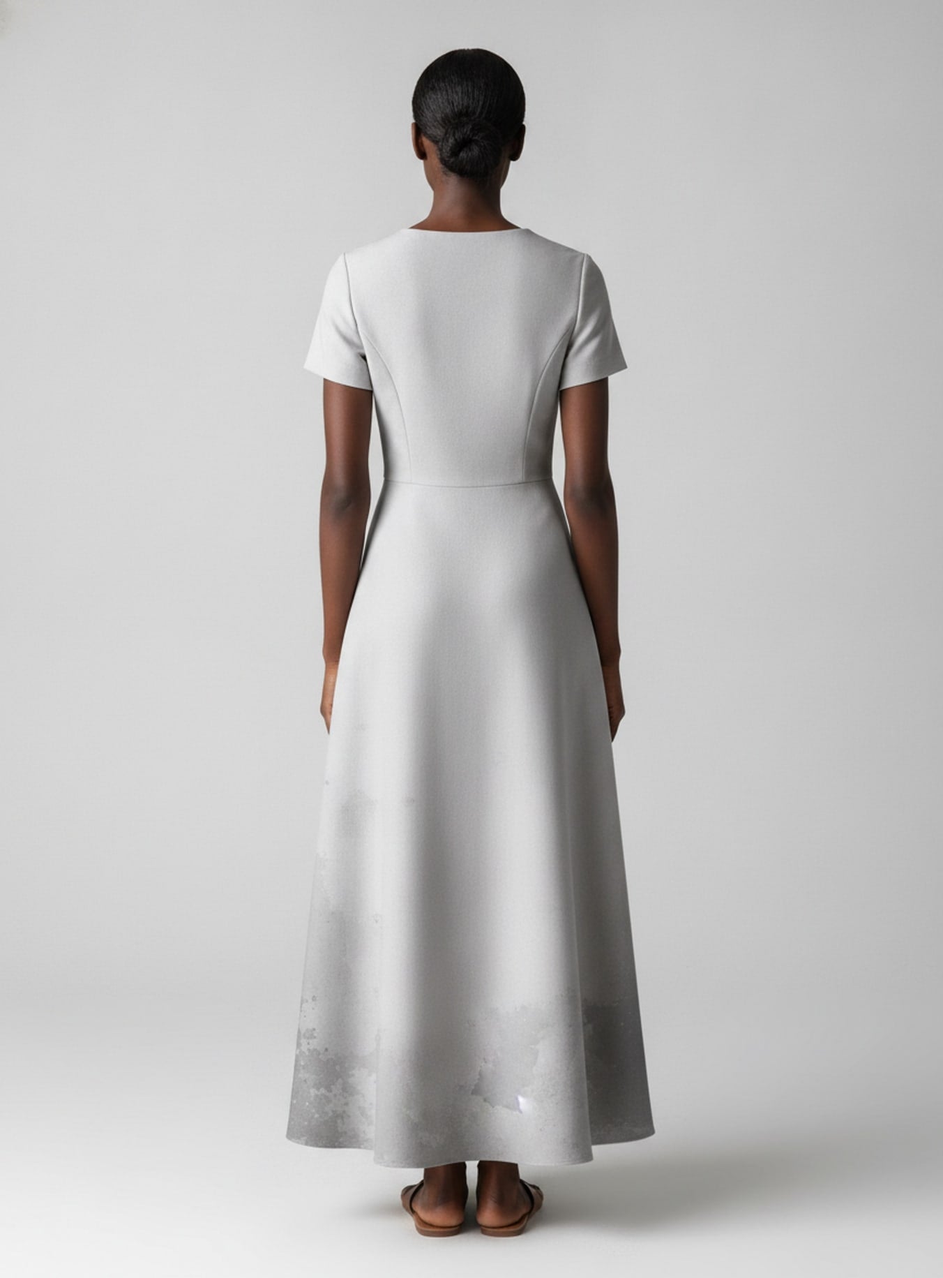 Seasoned Short Sleeve Maxi Dress