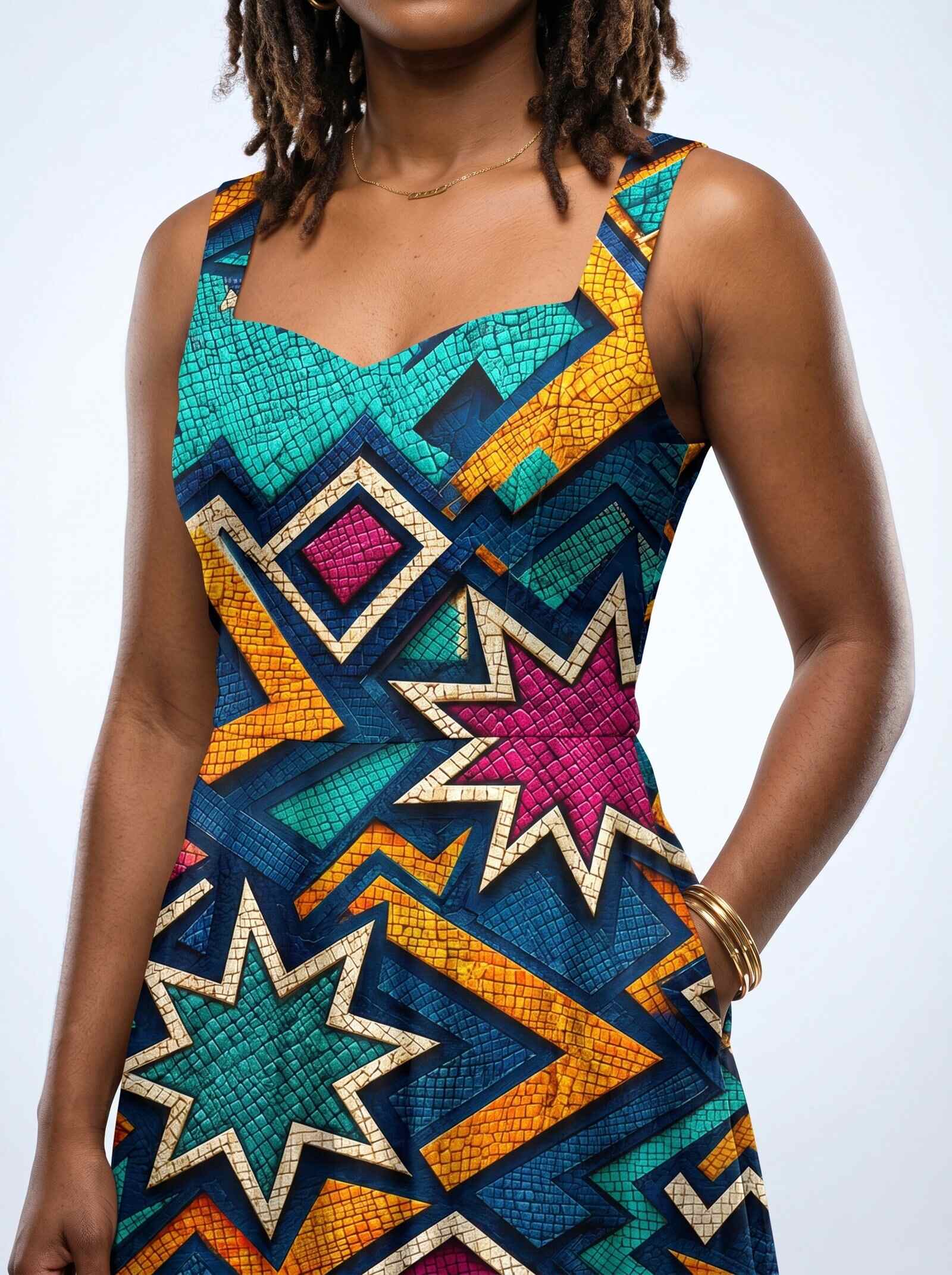 "Nuru" Corset Dress