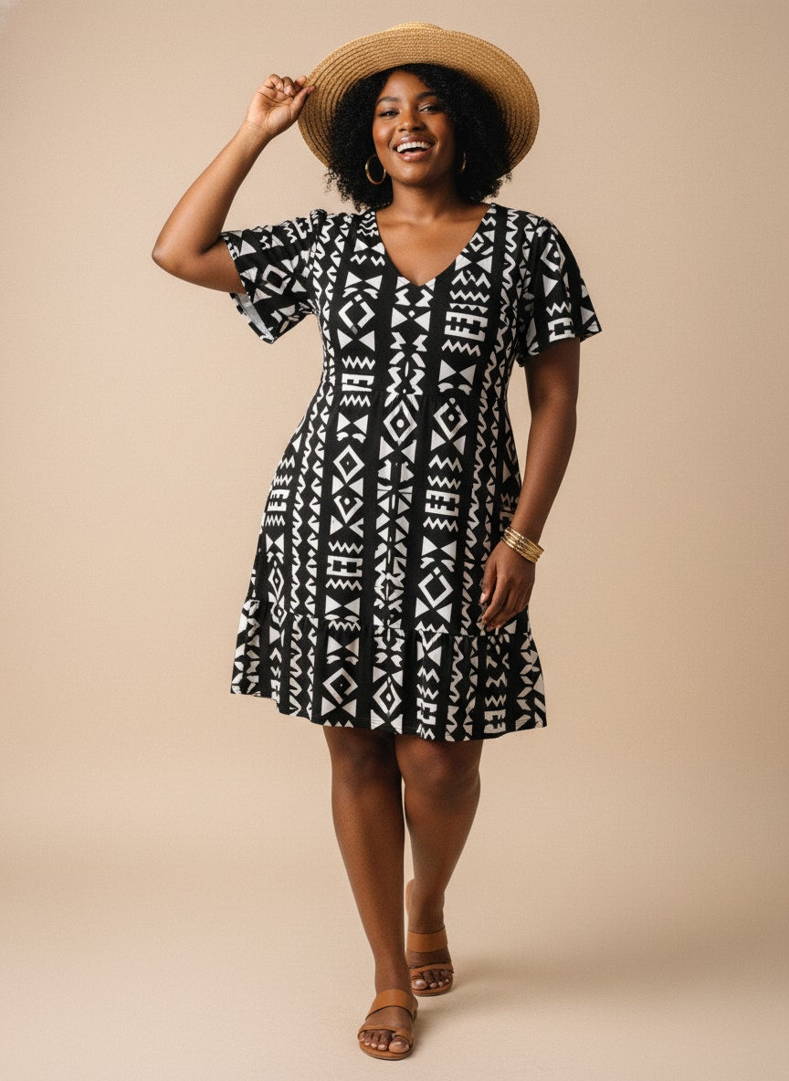"Kuba" Floral Dress