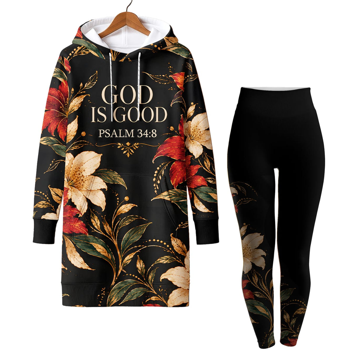 "Rehema" Hoodie Dress & Leggings Deal