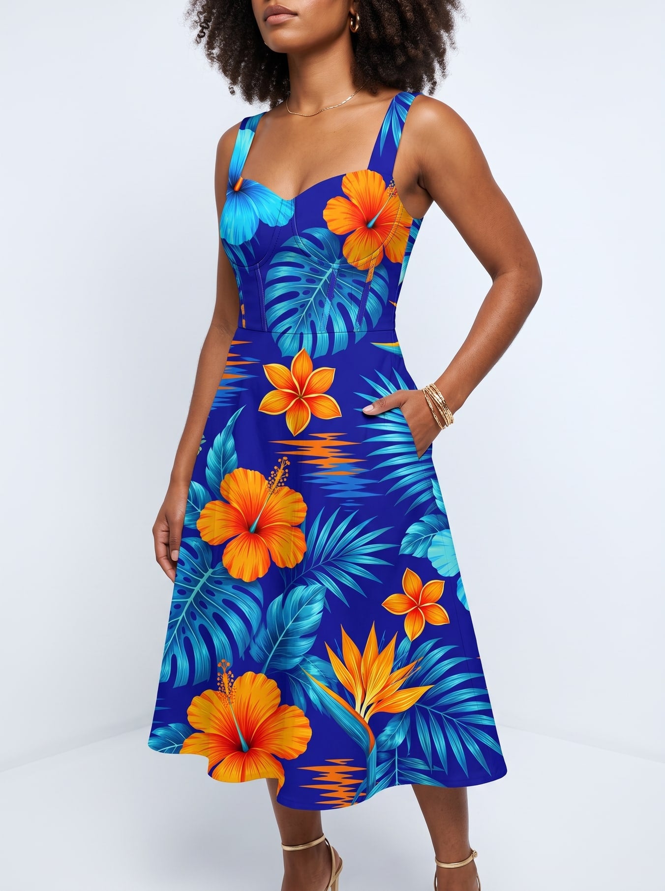 "Maua" Corset Dress