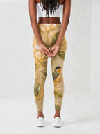 "Dhahabu" Leggings — back view on model