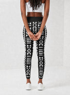 "Kuba" Leggings — back view on model