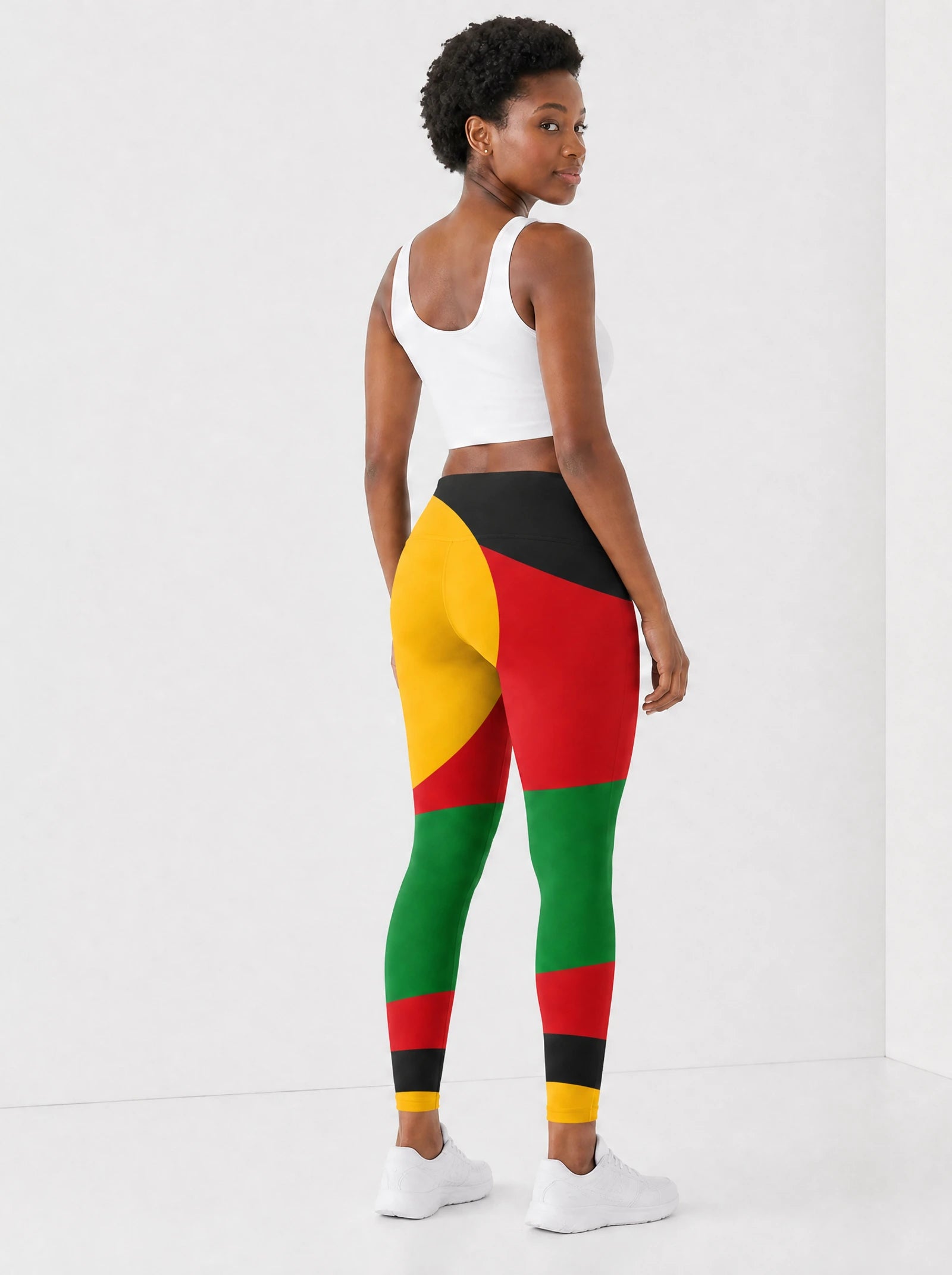 Furaha Leggings — back view on model