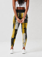 "Mvua" Leggings — back view on model