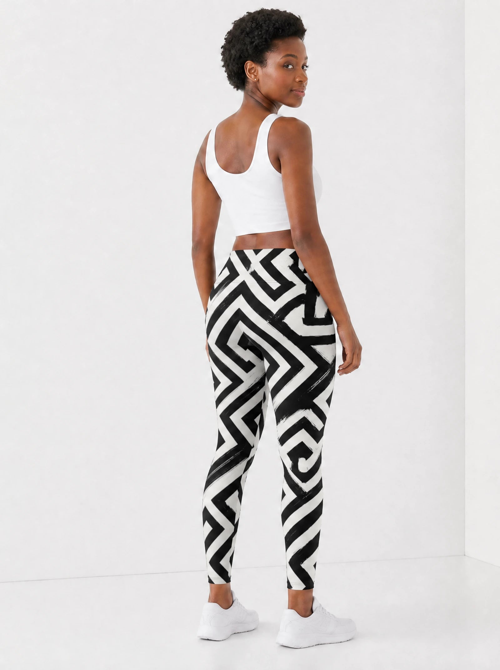 Zamu Leggings — back view on model