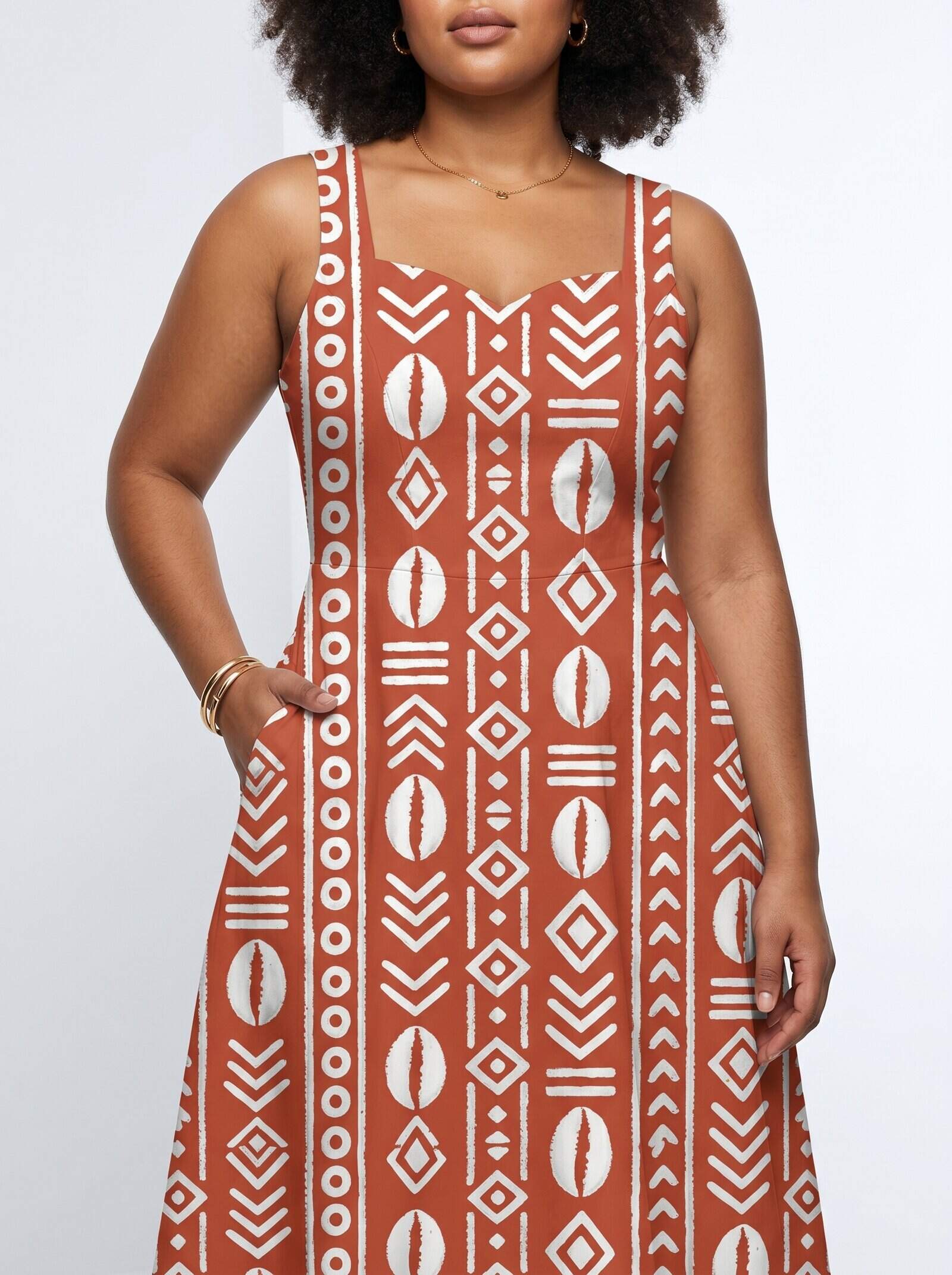 "Oshun Kijani" Corset Dress