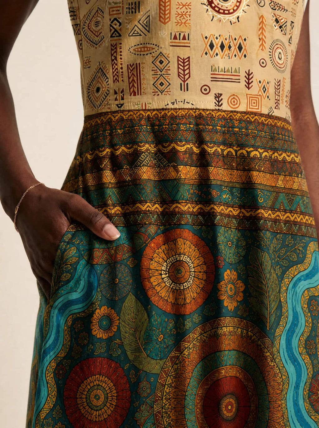"Mto" V Neck Midi Dress Promo
