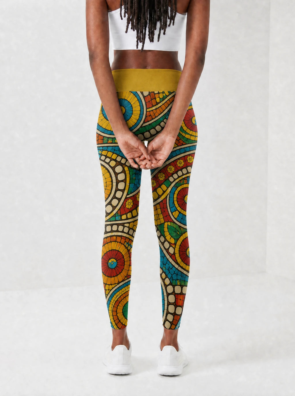 Taji Leggings — back view on model