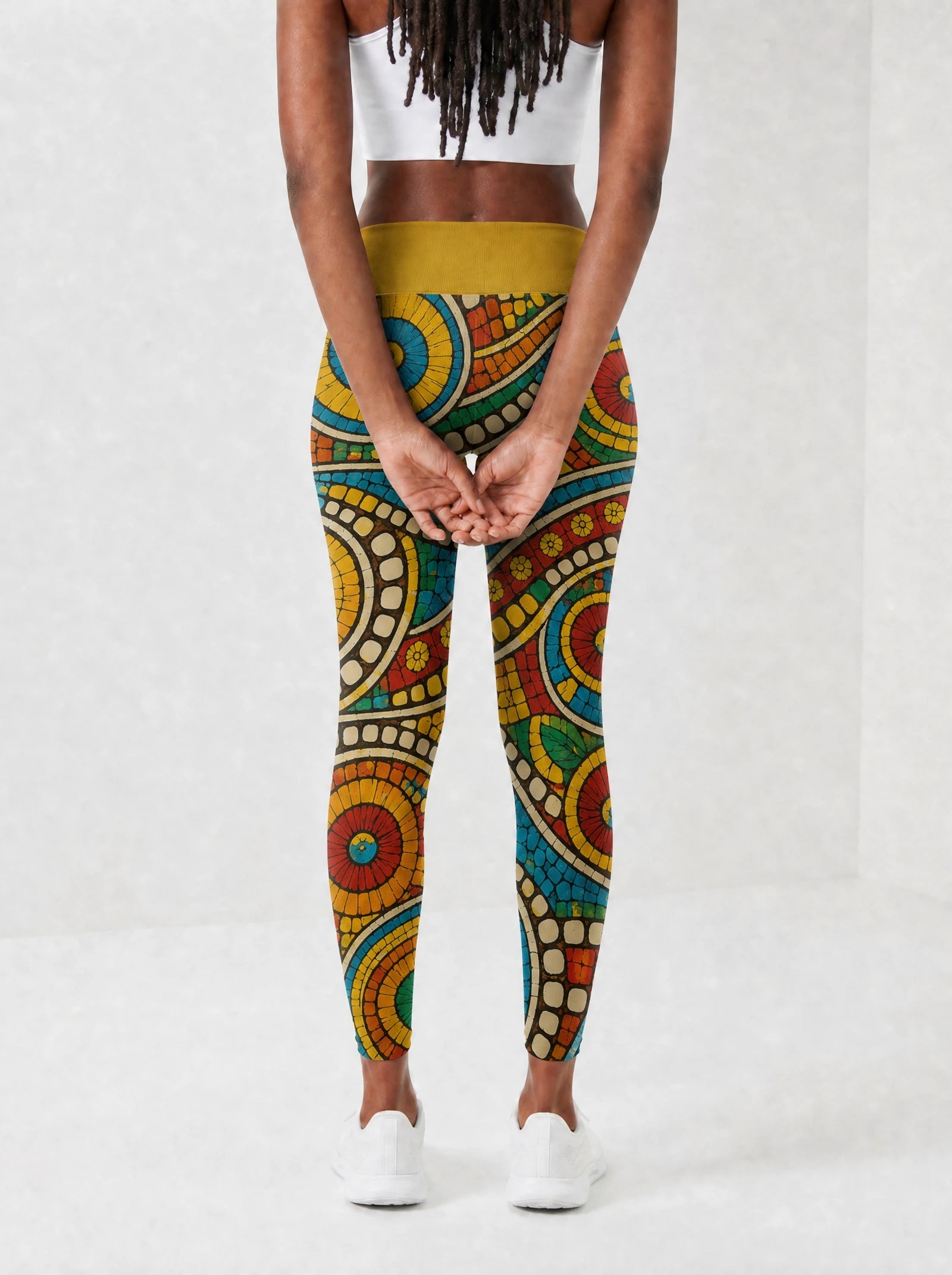 Taji Leggings — back view on model