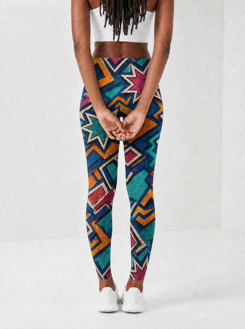 "Nuru" Leggings — back view on model