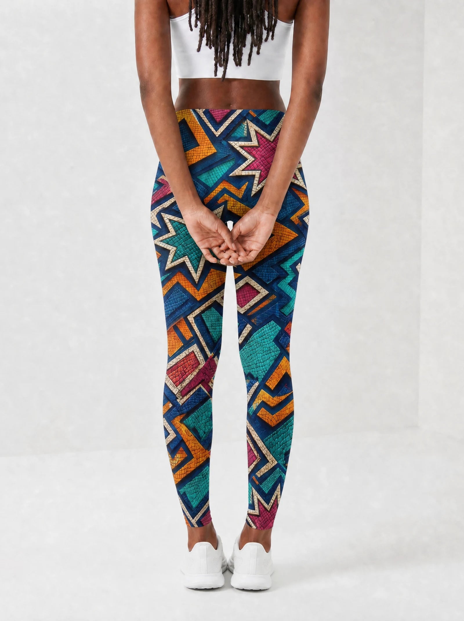 "Nuru" Leggings — back view on model