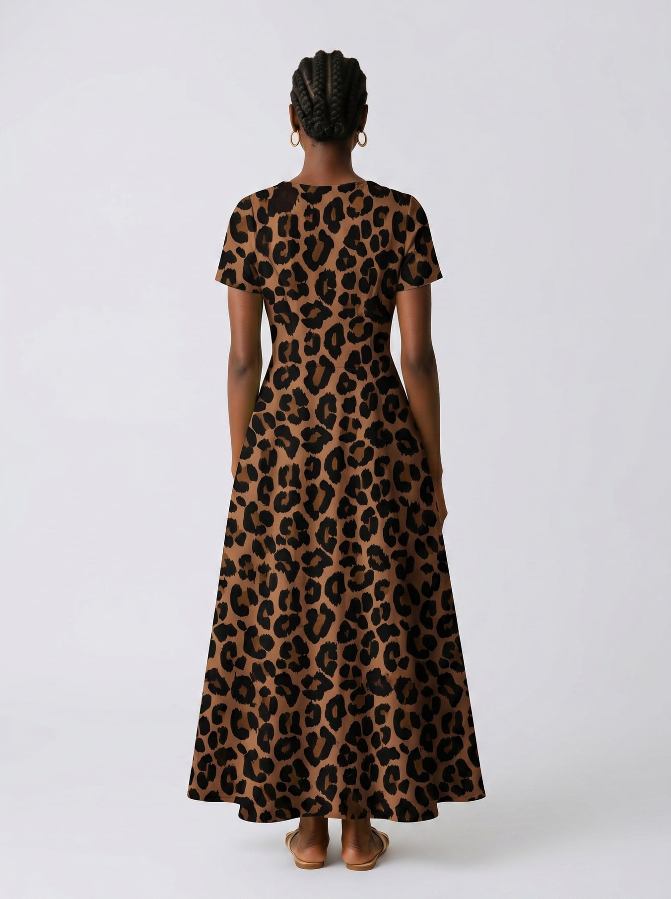 "Mama" Short Sleeve Maxi Dress