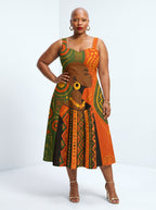 "Malkia" Corset Dress Promo