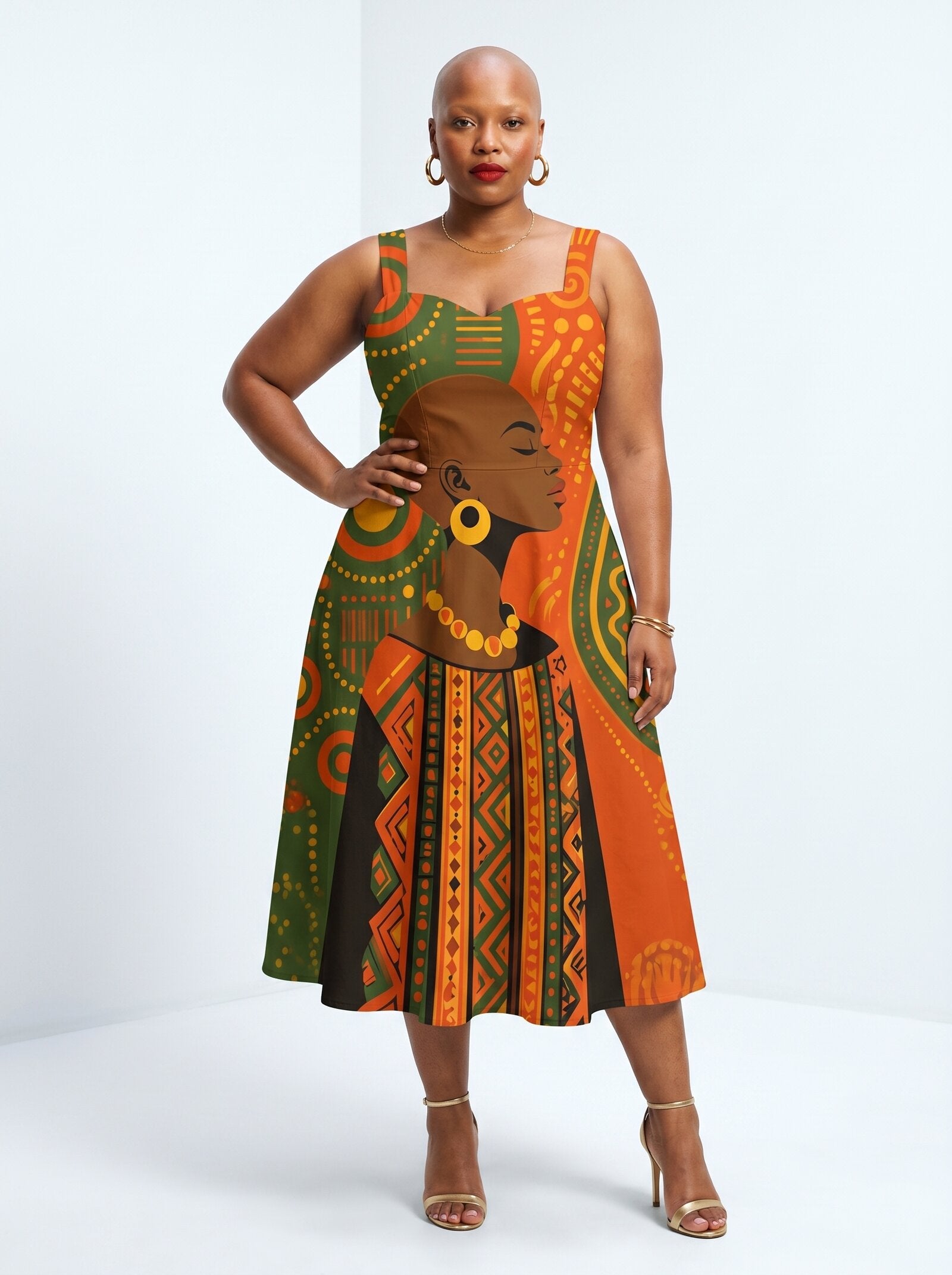 "Malkia" Corset Dress Promo