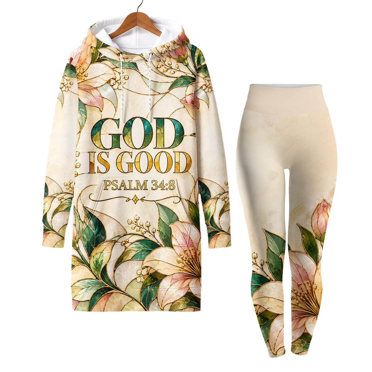 "Mwema" Hoodie Dress & Leggings Deal