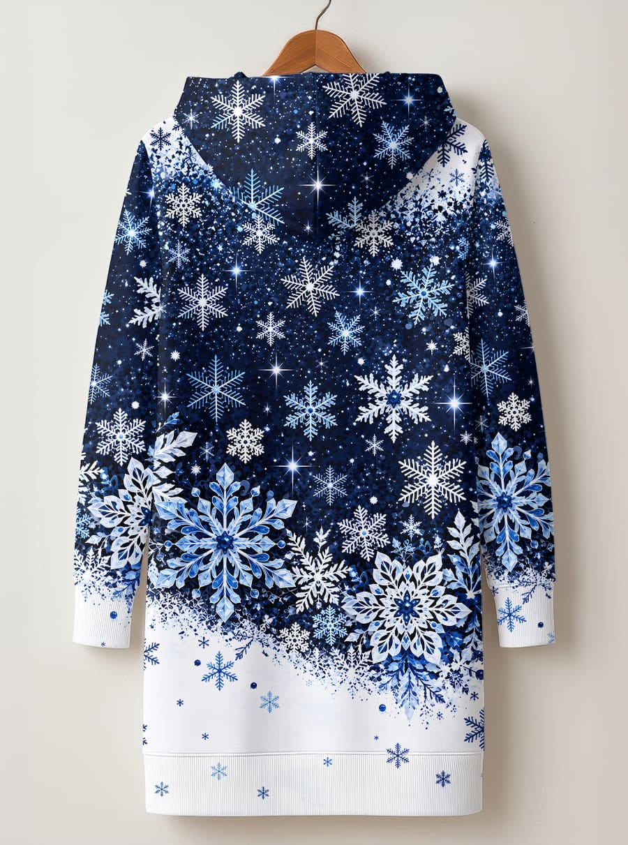 "Barafu" Hoodie Dress