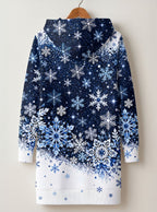 "Barafu" Hoodie Dress
