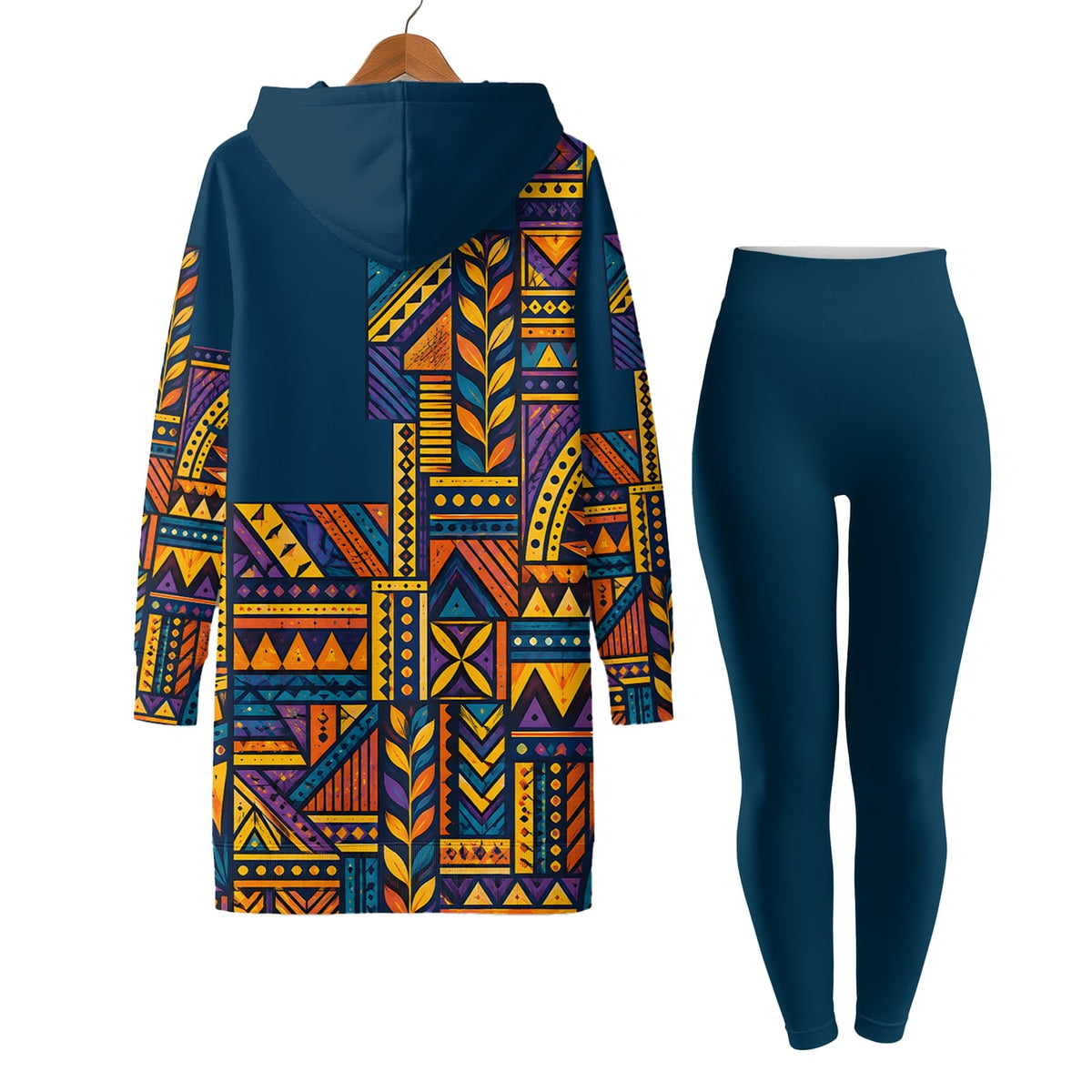 "Ngazi" Hoodie Dress & Leggings Deal