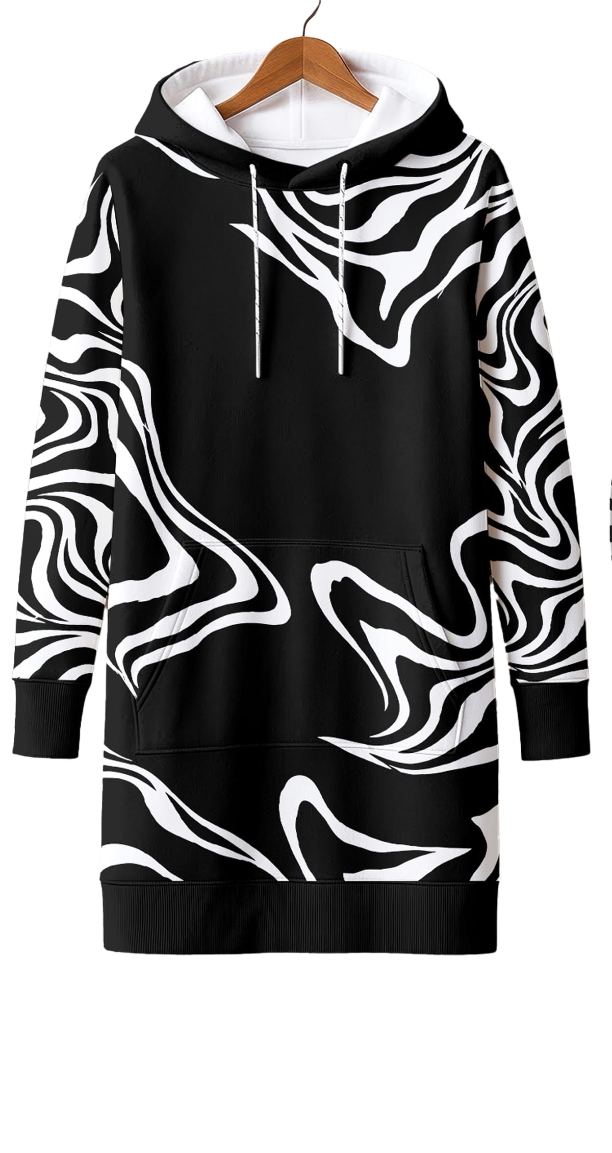 "Kimbunga" Hoodie Dress