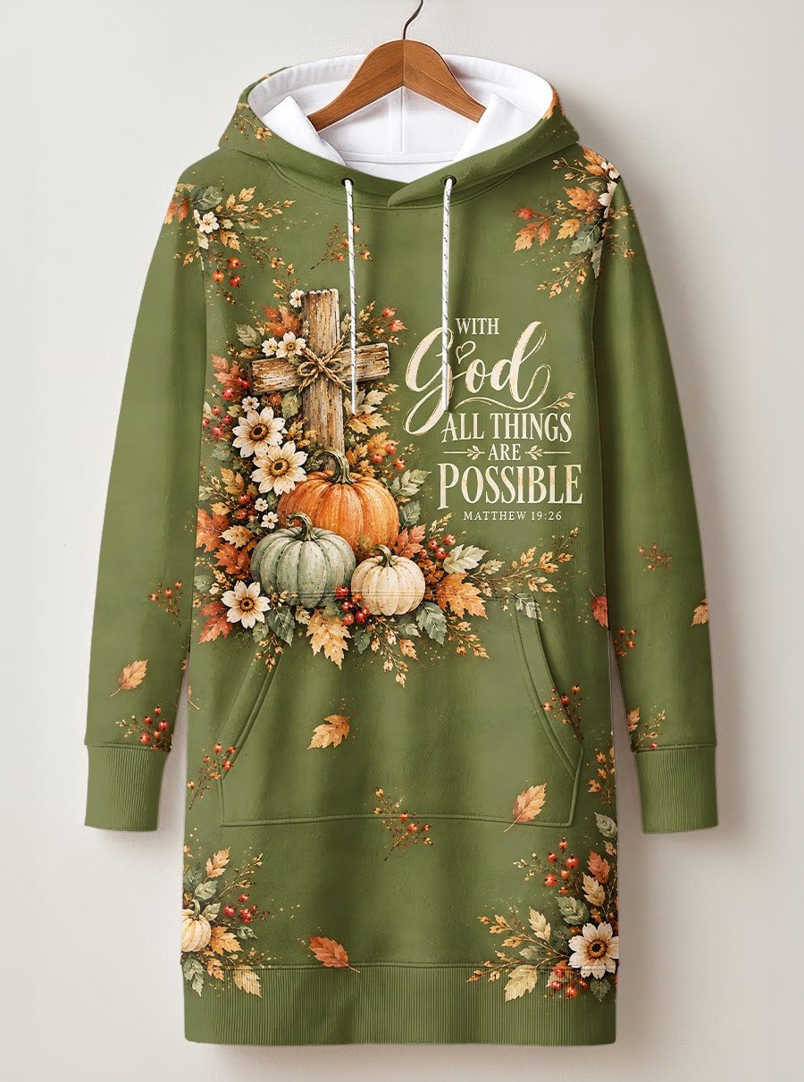 "Uwezo" Hoodie Dress