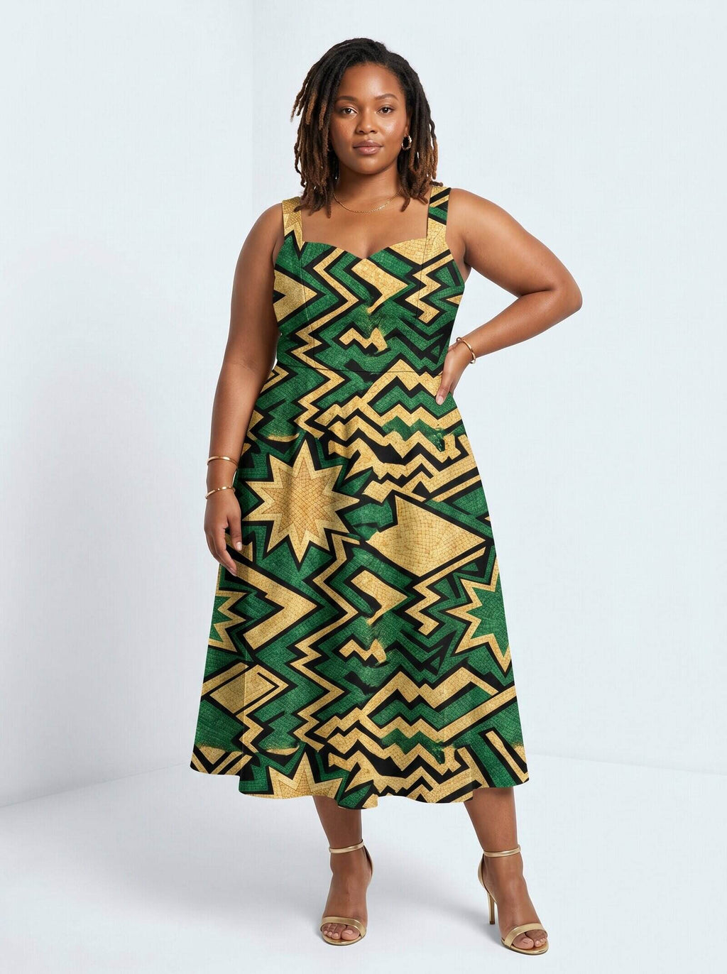 Emerald Sheba Corset Dress Promo