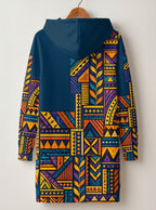 "Ngazi" Hoodie Dress