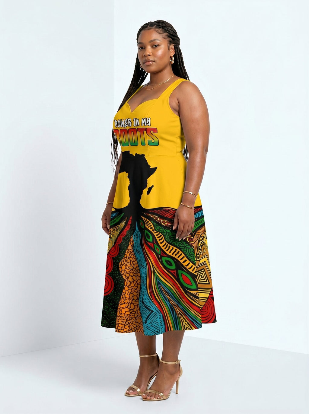 "Mzizi" Corset Dress