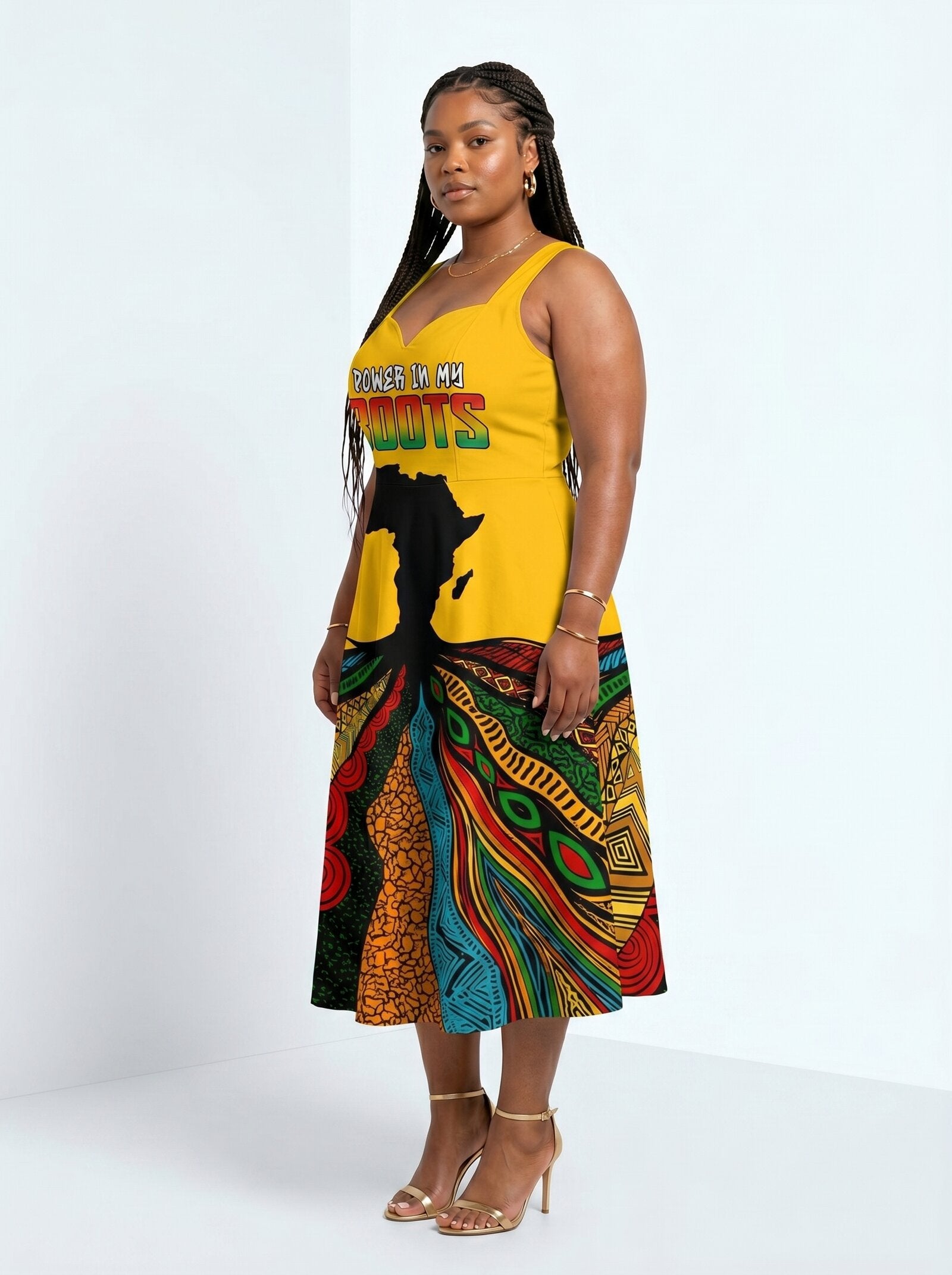 "Mzizi" Corset Dress