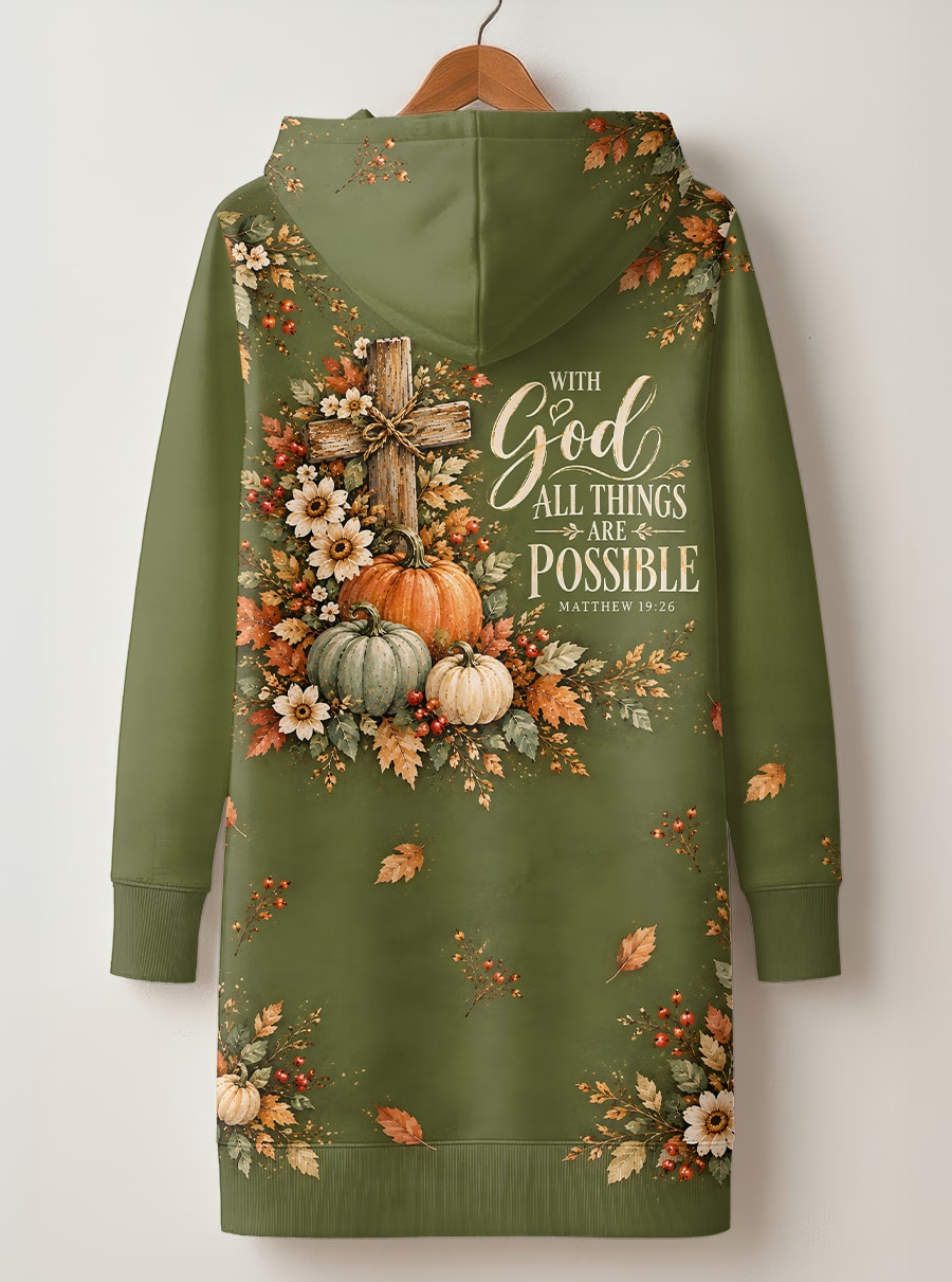 "Uwezo" Hoodie Dress