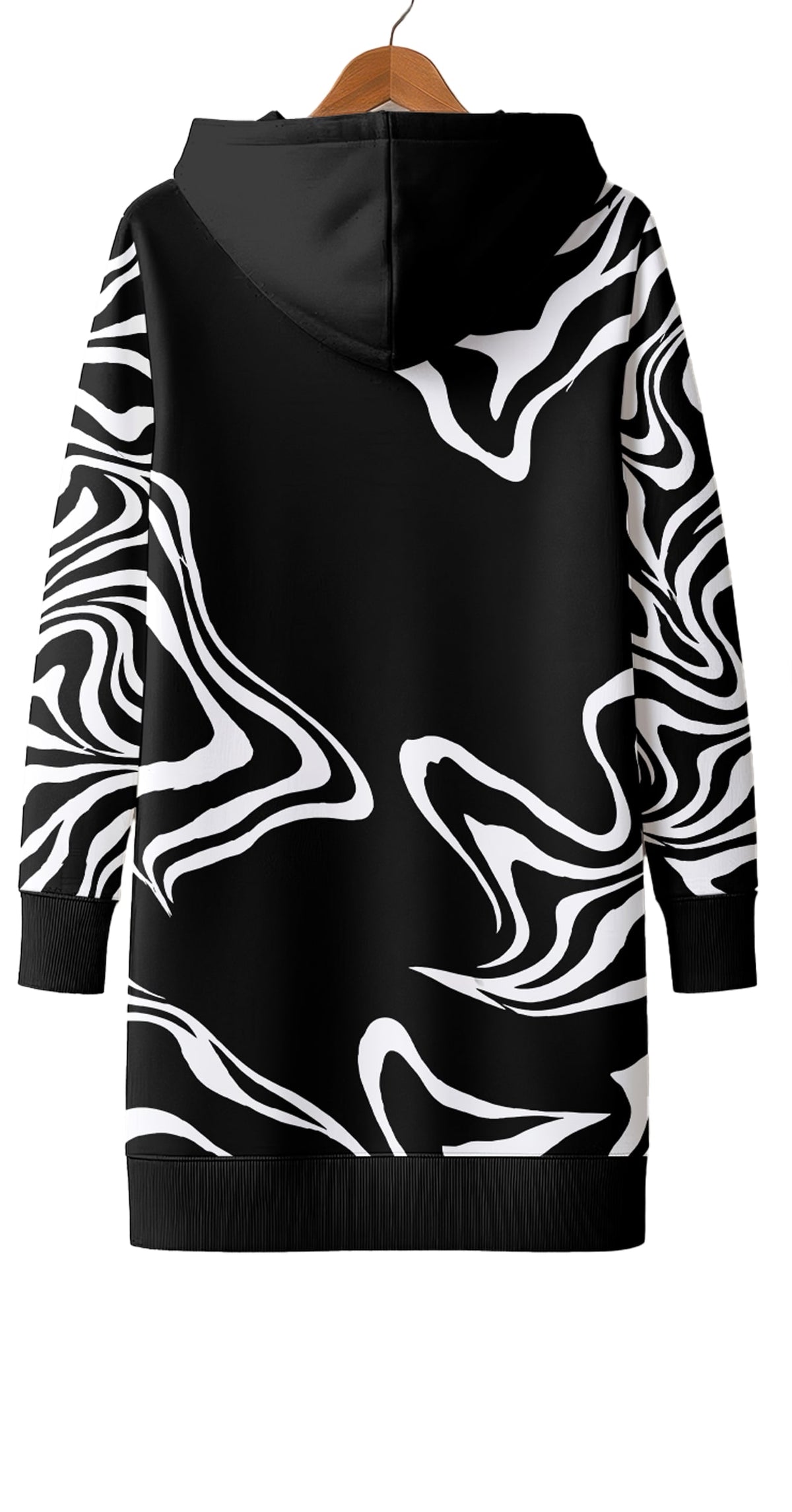 "Kimbunga" Hoodie Dress