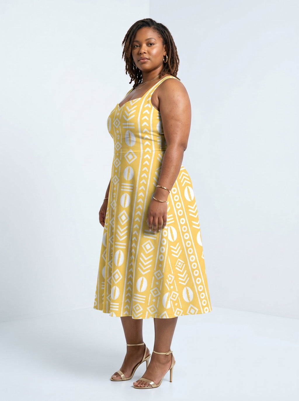 "Oshun Dhahabu" Corset Dress
