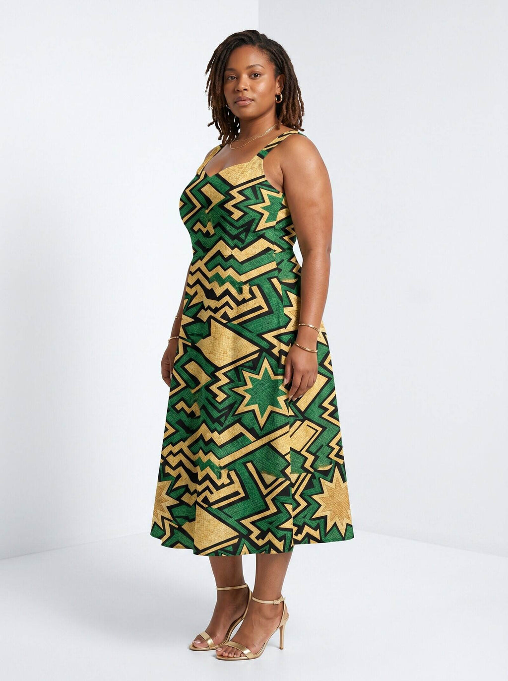 Emerald Sheba Corset Dress Promo