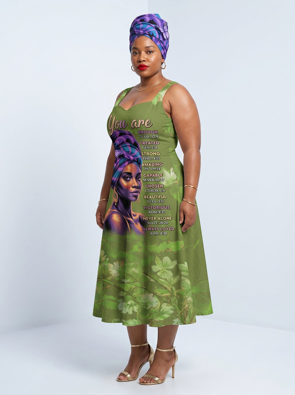 "Green Orchid" Corset Dress Promo