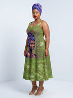 "Green Orchid" Corset Dress Promo