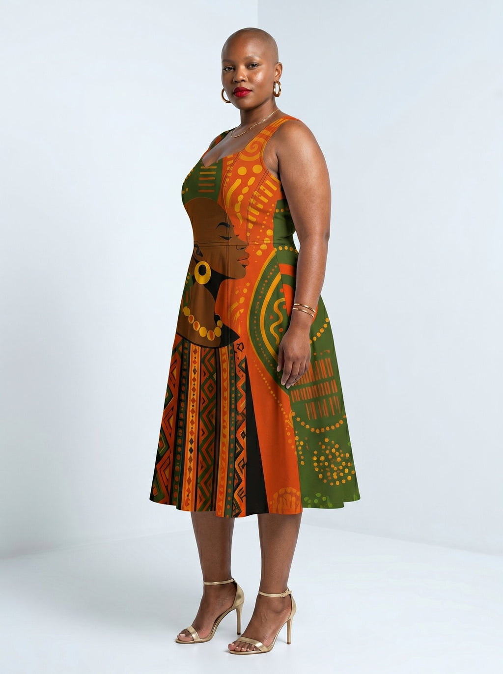 "Malkia" Corset Dress Promo