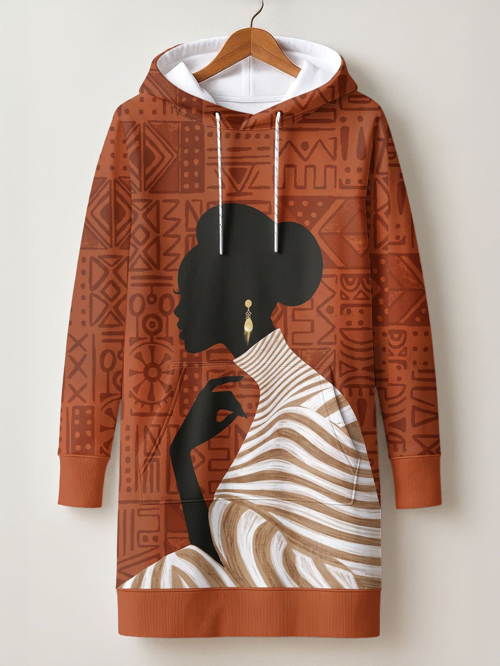 "Shuka" Hoodie Dress