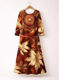 "Joto" Long Sleeve Maxi Dress