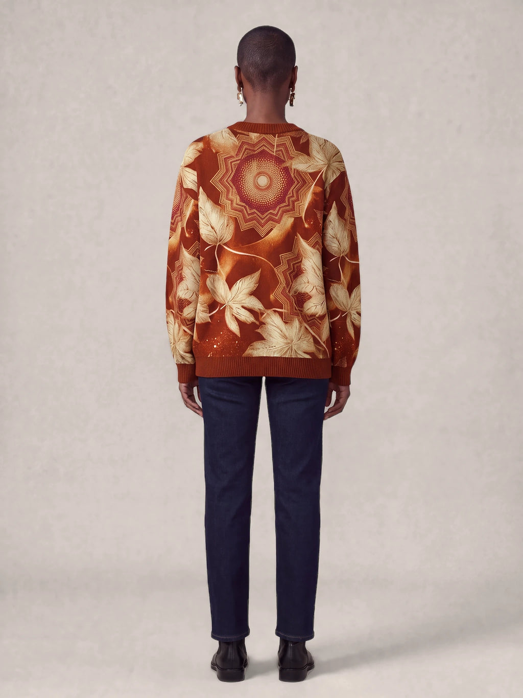 "Joto" Sweatshirt — back view on model