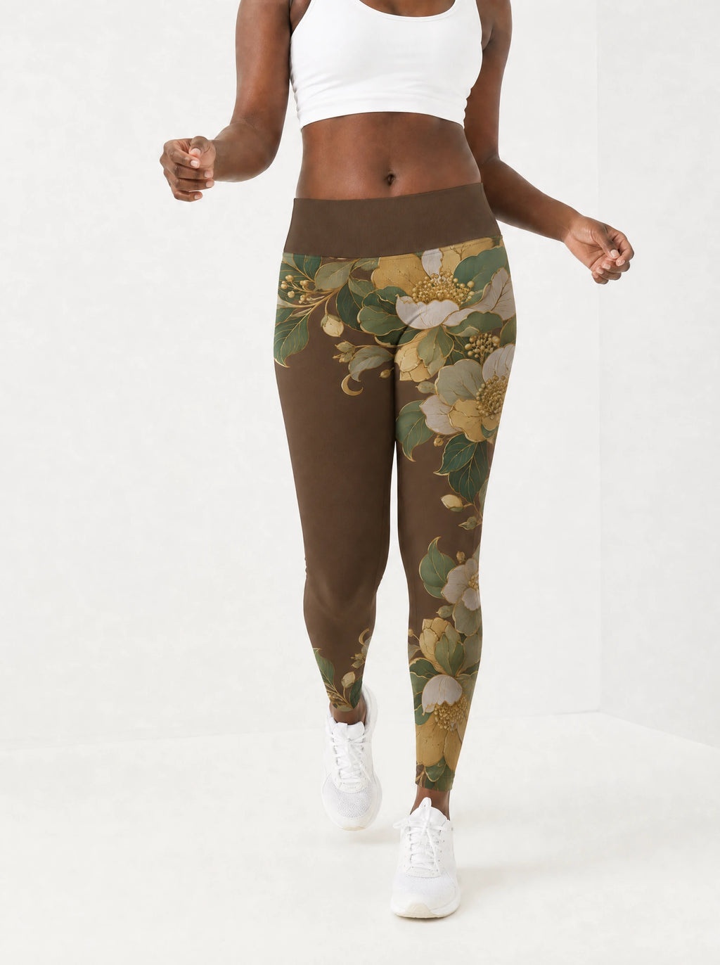 "Kakao" Leggings — front view on model